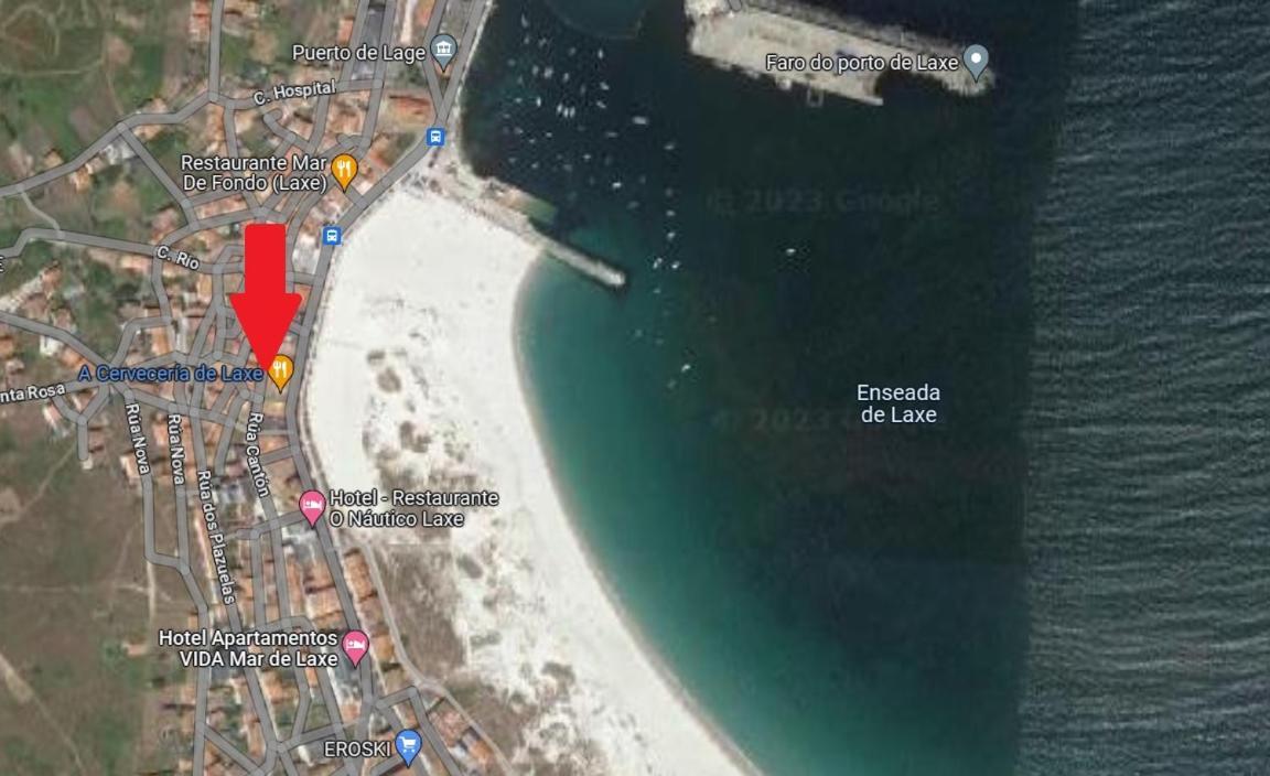 Apartamento En Playa De Laxe Zewnętrze zdjęcie